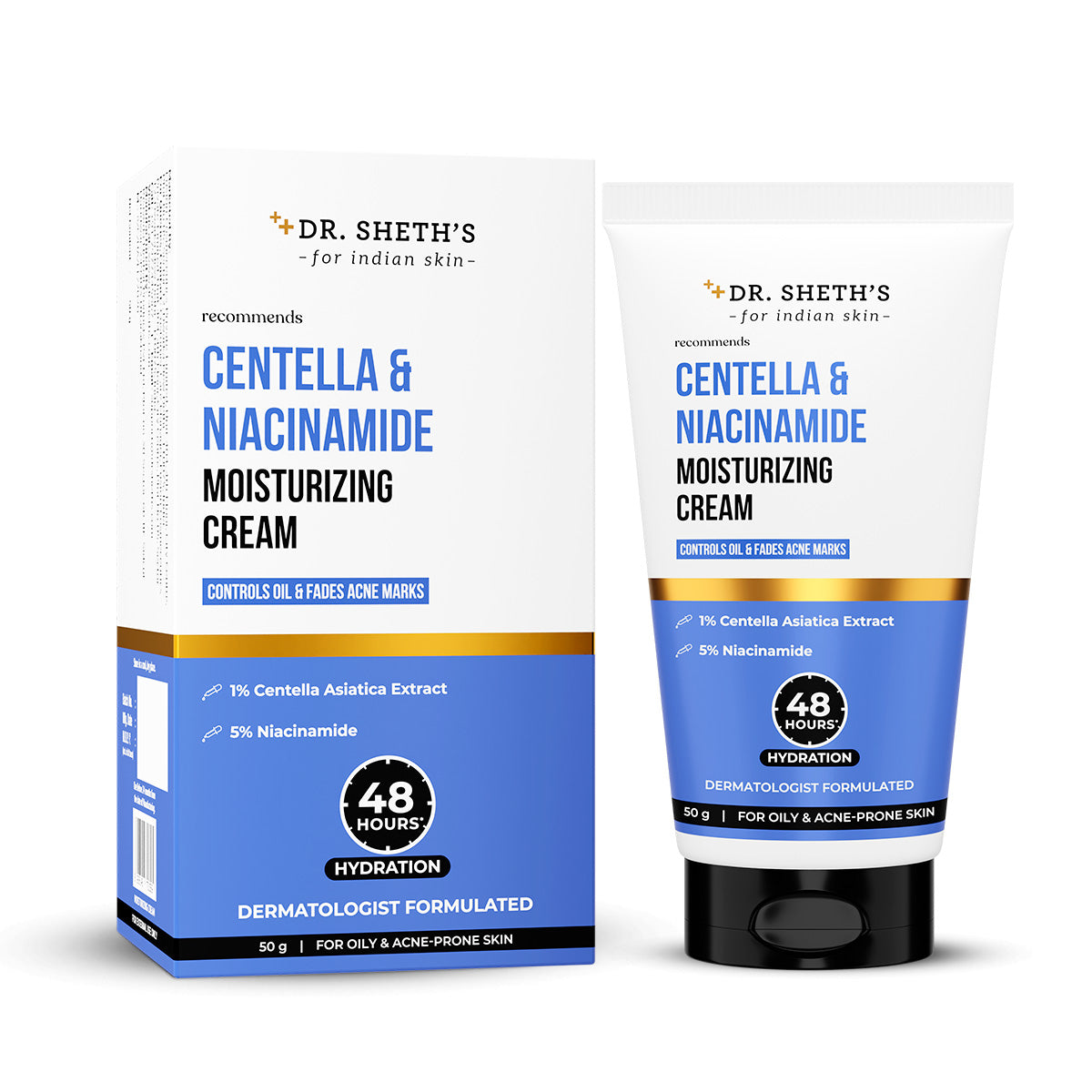 Centella & Niacinamide Moisturizing Cream - 50g