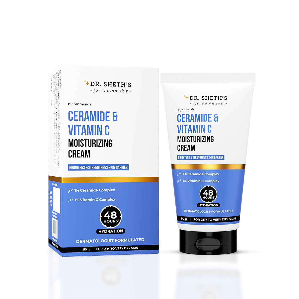 Ceramide & Vitamin C Moisturizing Cream - 50g