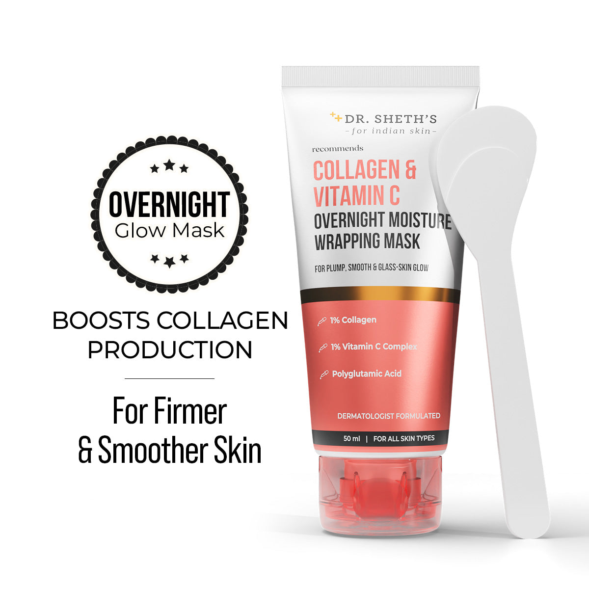 Collagen & Vitamin C Overnight Moisture Wrapping Mask - 50ml