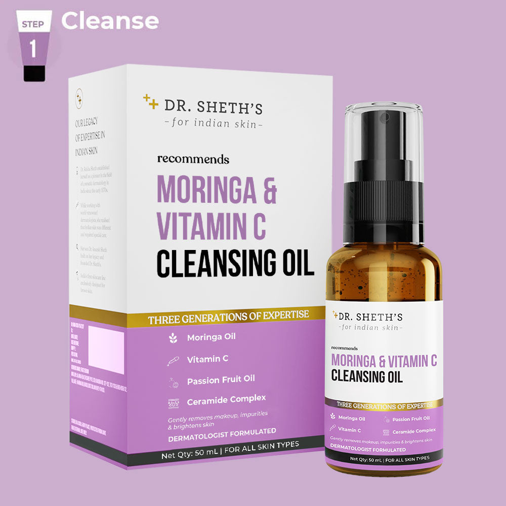 Moringa & Vitamin C Cleansing Oil - 50ml