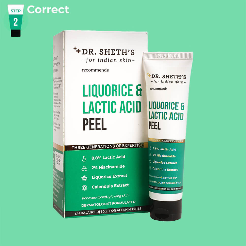 Liquorice & Lactic Acid Peel - 30g
