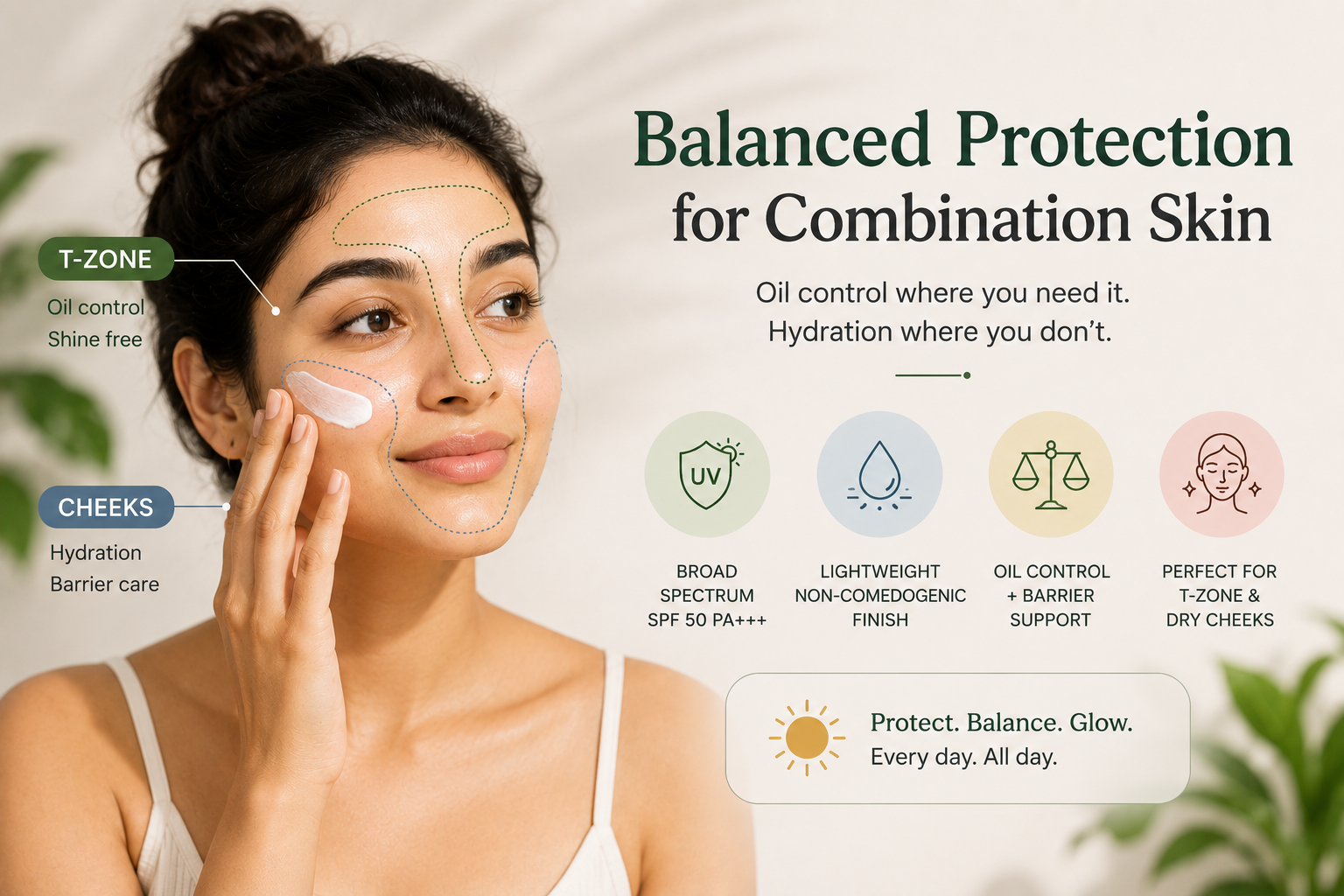 Best Sunscreen for Combination Skin in India