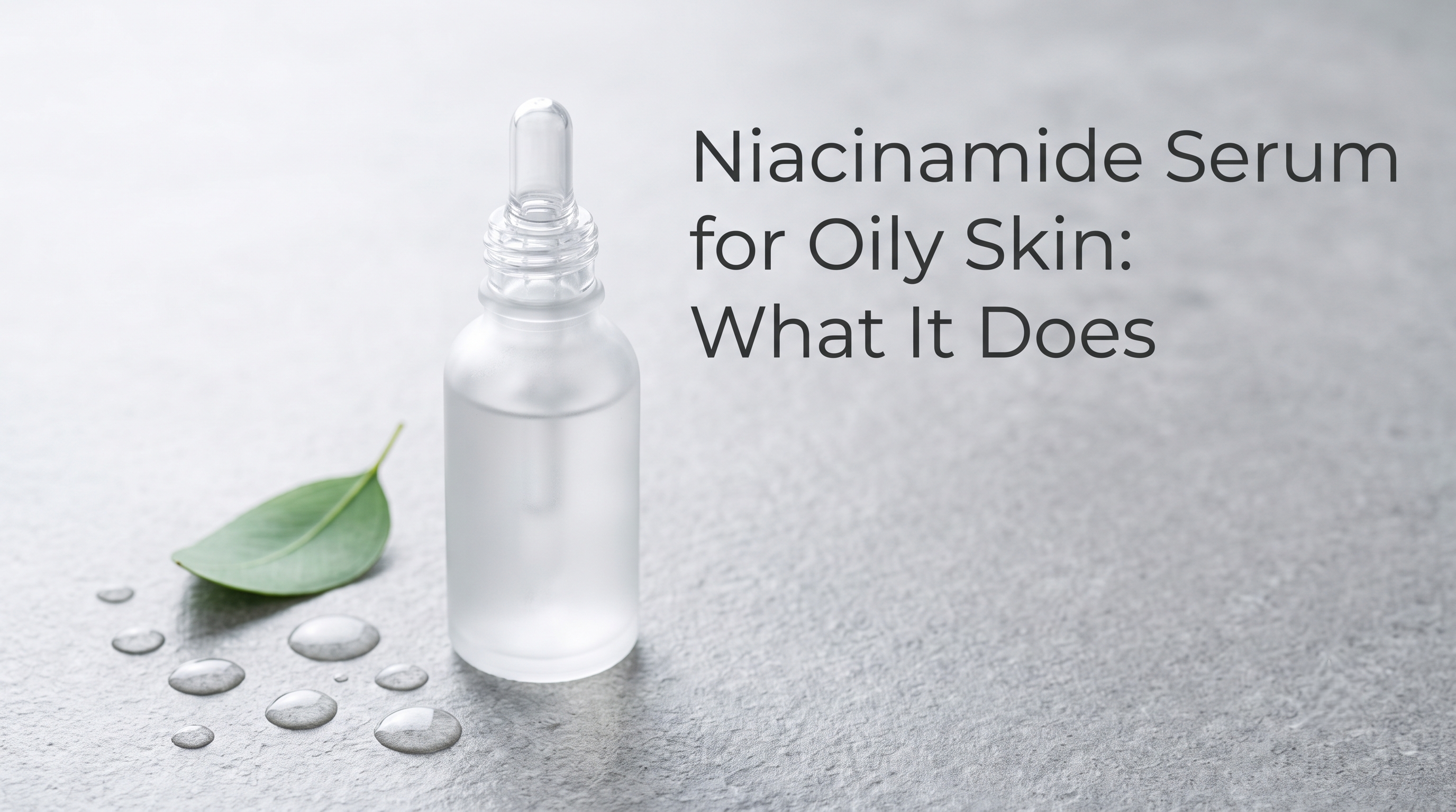 Niacinamide Serum for Oily Skin
