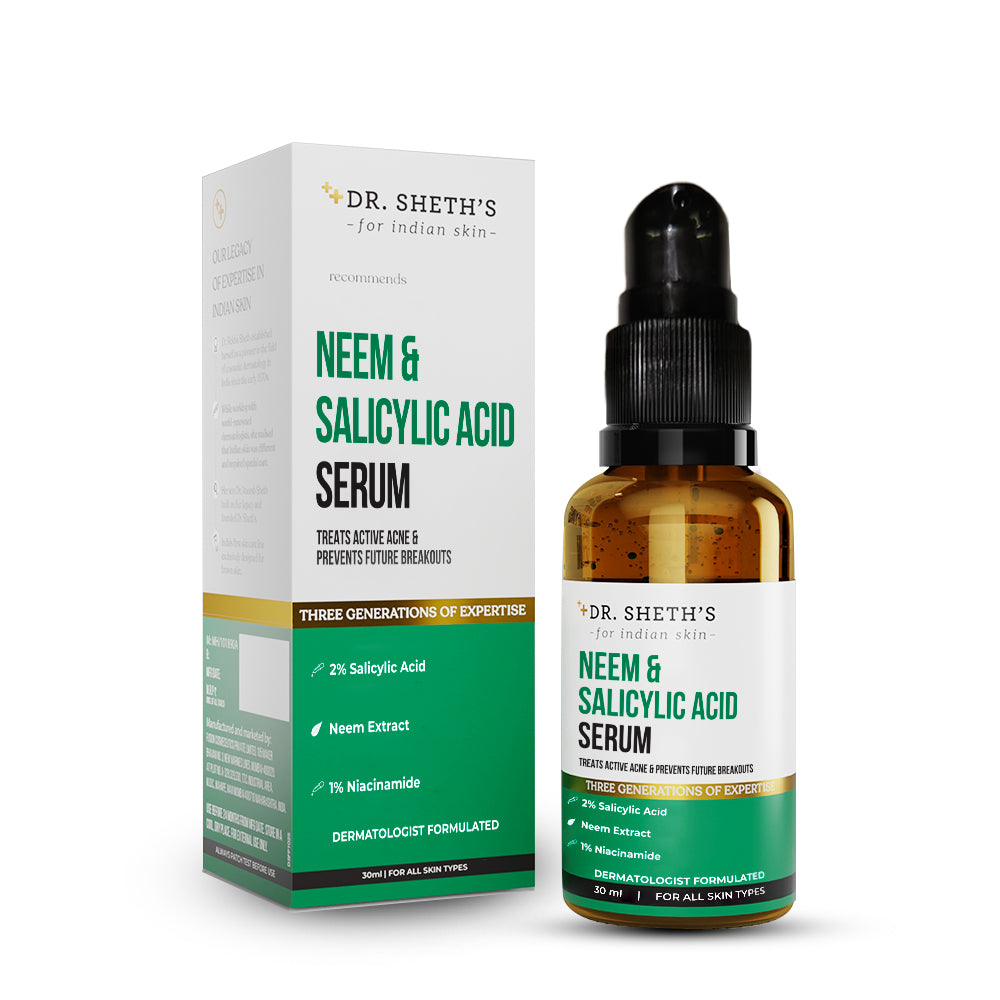 Neem & Salicylic Acid Serum 30ml Dr Sheth's
