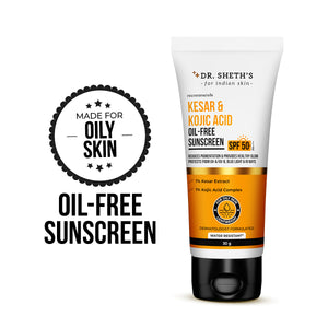 Kesar & Kojic Acid Oil Free Sunscreen - 30g
