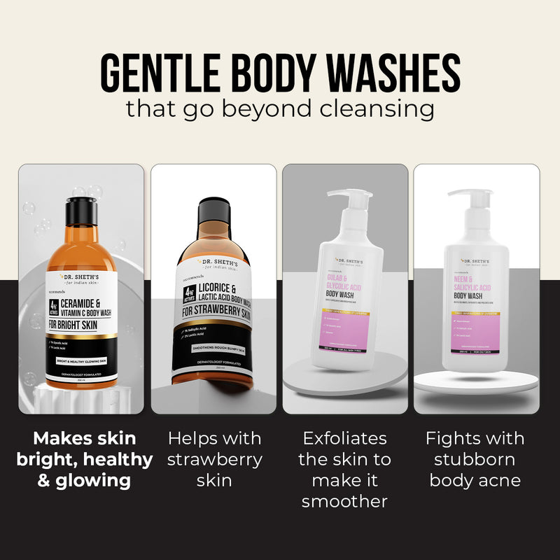 Ceramide & Vitamin C Body Wash - 250ml