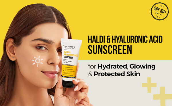Haldi & Hyaluronic Acid Sunscreen - 80gm