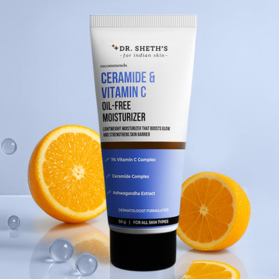 Ceramide & Vitamin C Brightening Oil-Free Moisturizer - 50g