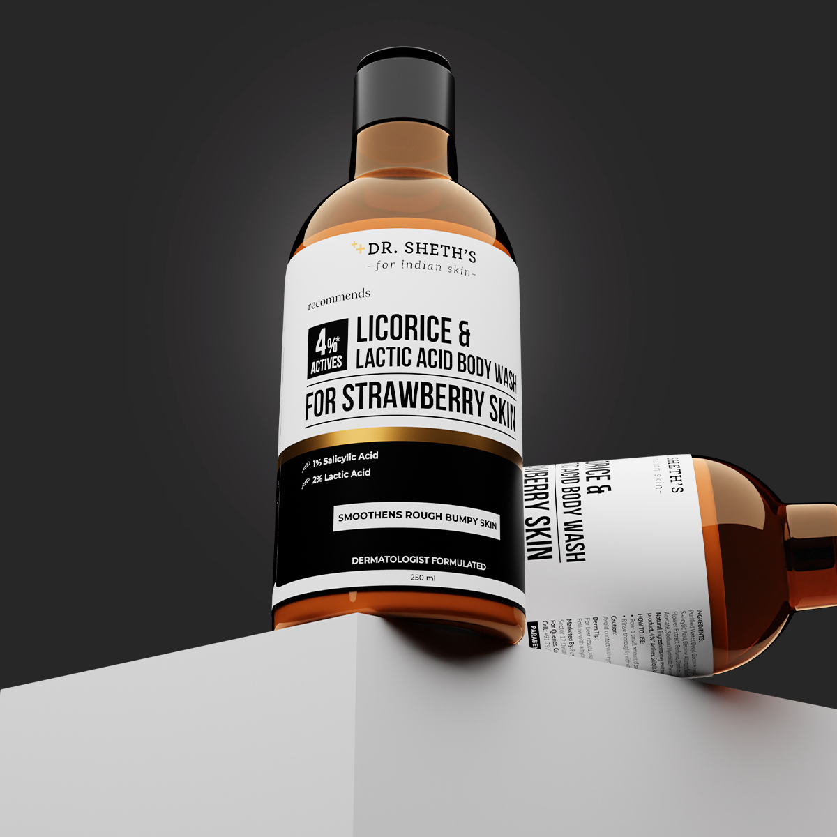 Licorice & Lactic Acid Body Wash