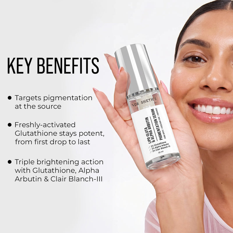 Lipo-Gluta & Alpha Arbutin Pigmentation Serum - 30ml