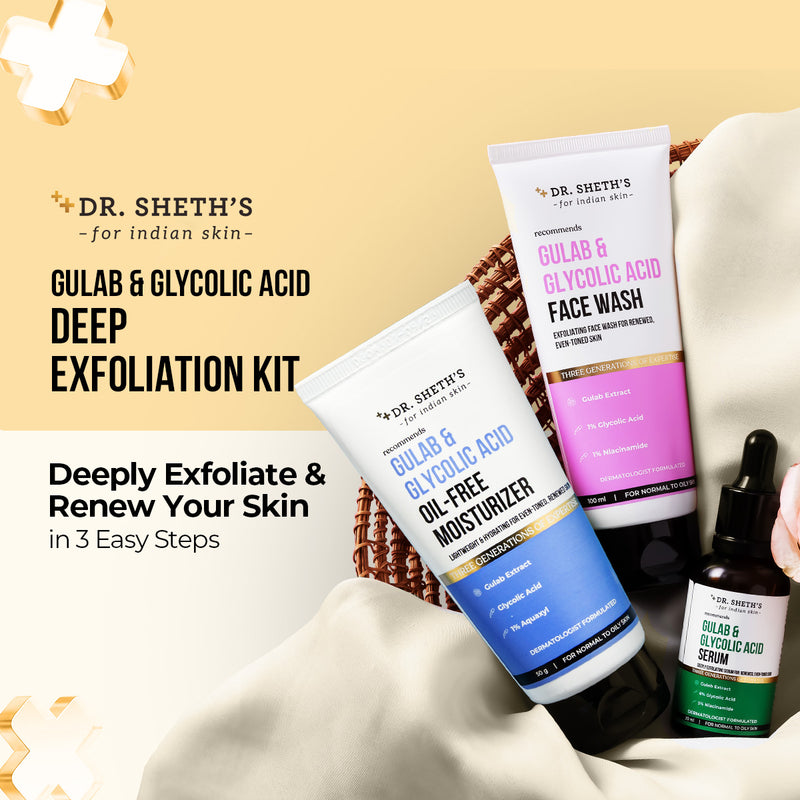Gulab & Glycolic Acid Deep Exfoliation Kit