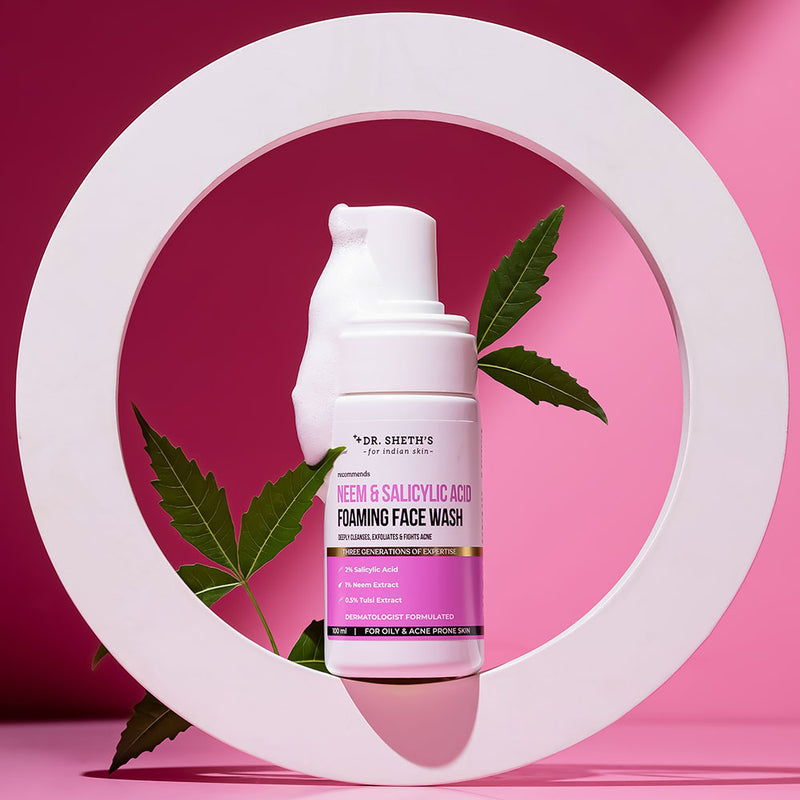 Neem & Salicylic Acid Foaming Face Wash - 100ml