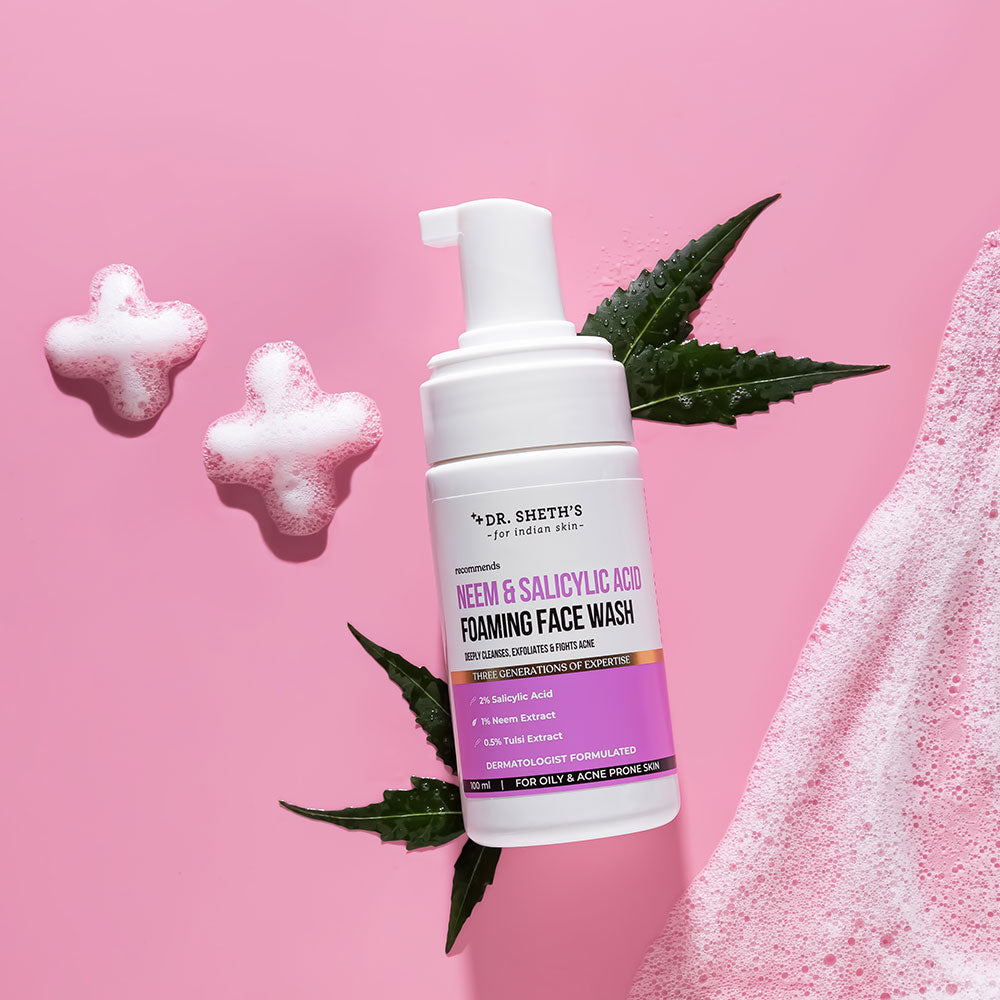 Neem & Salicylic Acid Foaming Face Wash