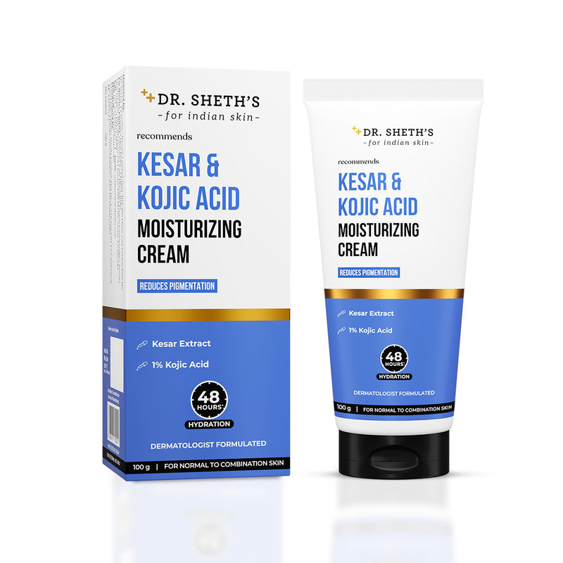 Kesar & Kojic Acid Moisturizing Cream - 100g