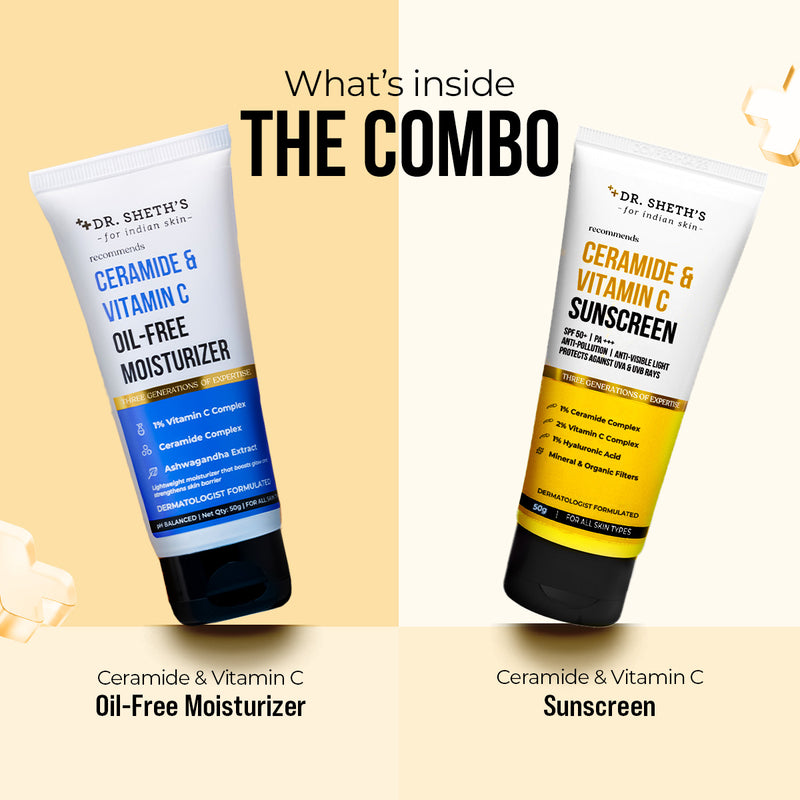 Ceramide & Vitamin C Moisturize & Protect Combo