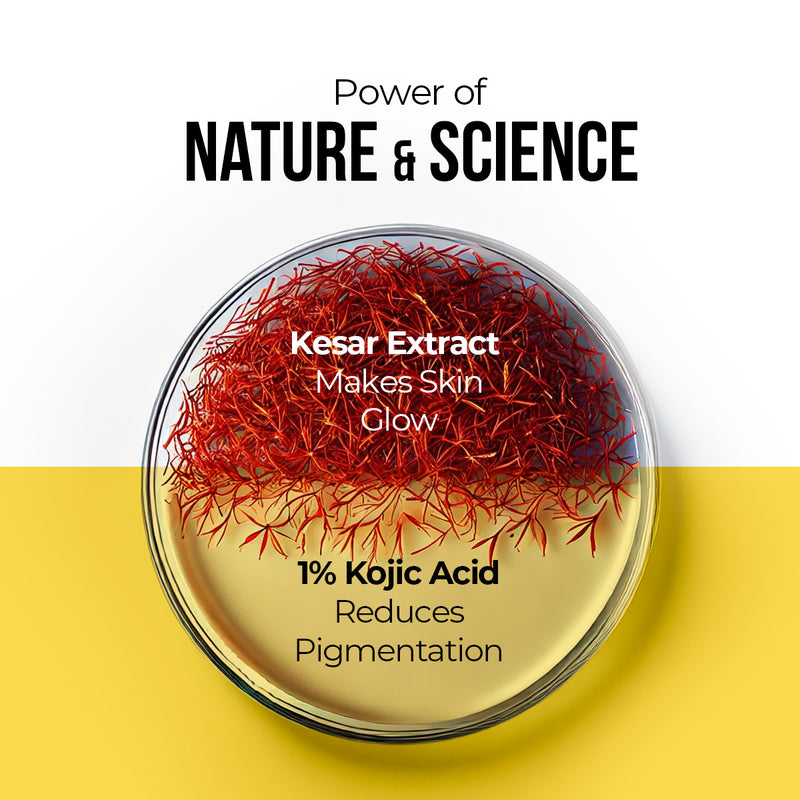 Kesar & Kojic Acid Sunscreen - 80g In-Vivo Tested SPF 50+ PA ++++
