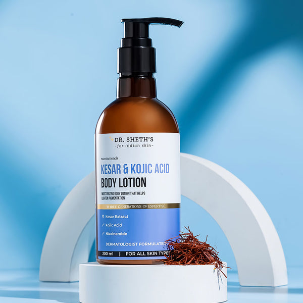 Dr. Sheth's Kesar & Kojic Body Lotion