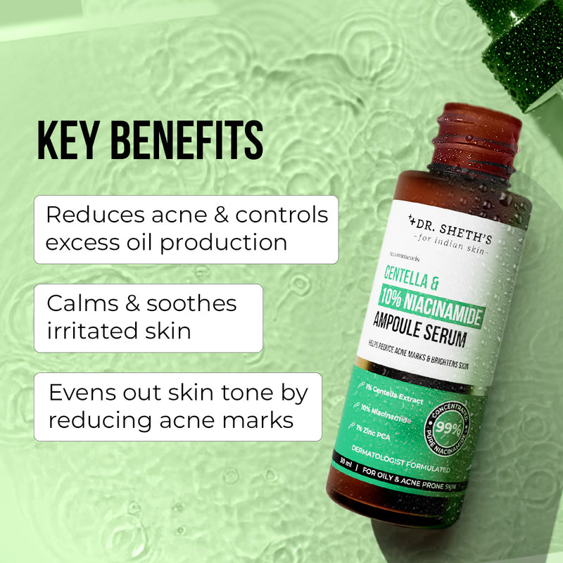 Centella & 10% Niacinamide Ampoule Serum - 30ml