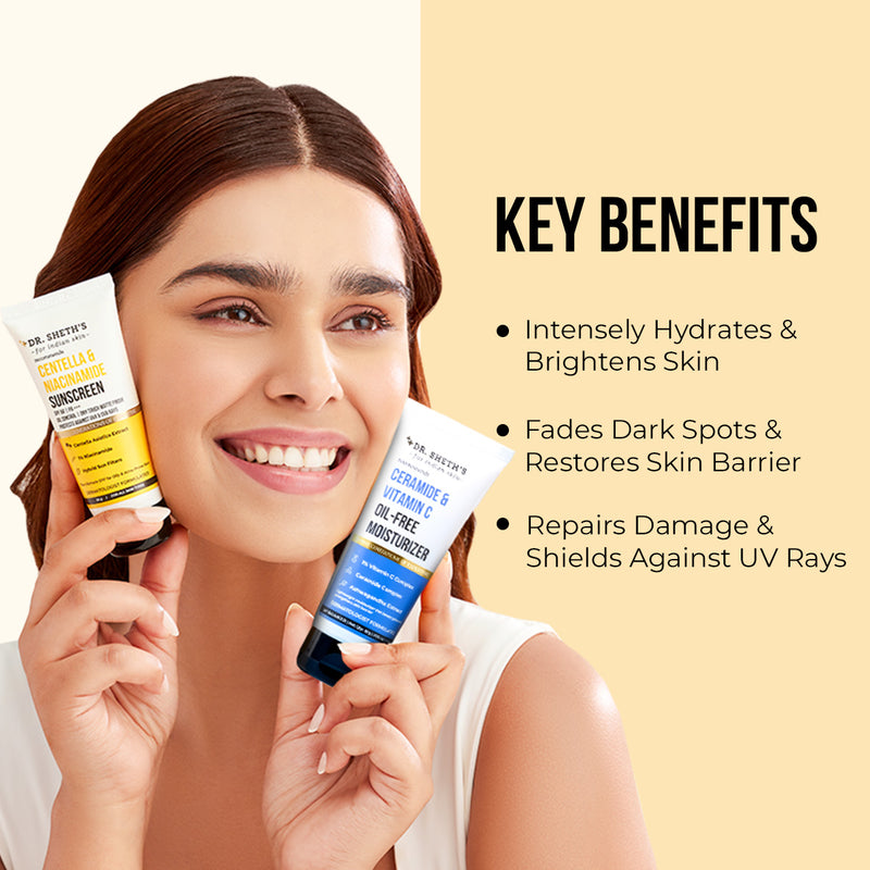 Ceramide & Vitamin C Moisturize & Protect Combo