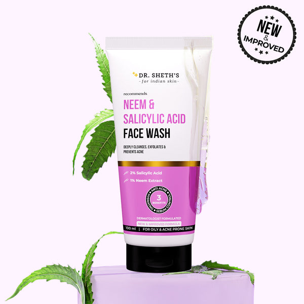 Dr. Sheth's Neem & Salicylic Acid Facewash