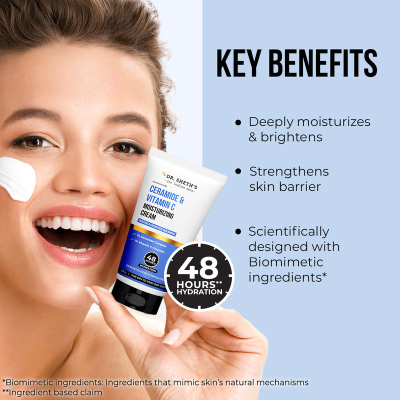 Ceramide & Vitamin C Moisturizing Cream - 50g