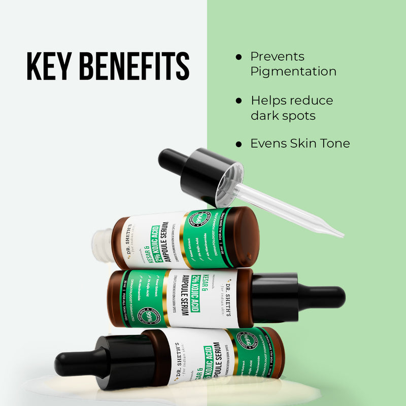 Kesar & 2% Kojic Acid Ampoule Serum - 30ml