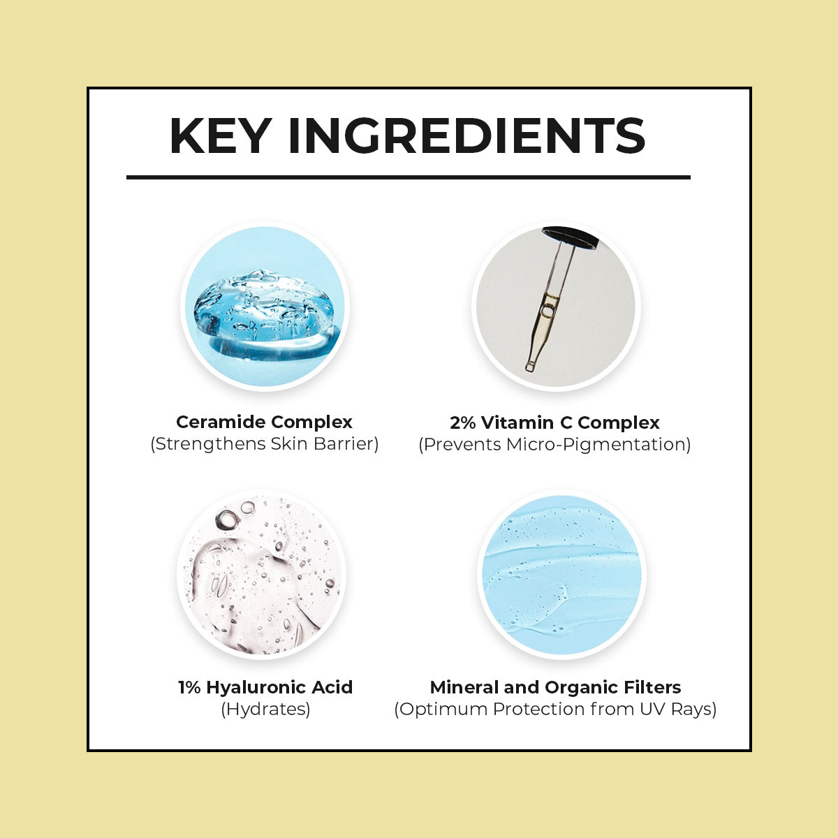 Ceramide & Vitamin C Sunscreen - 30g