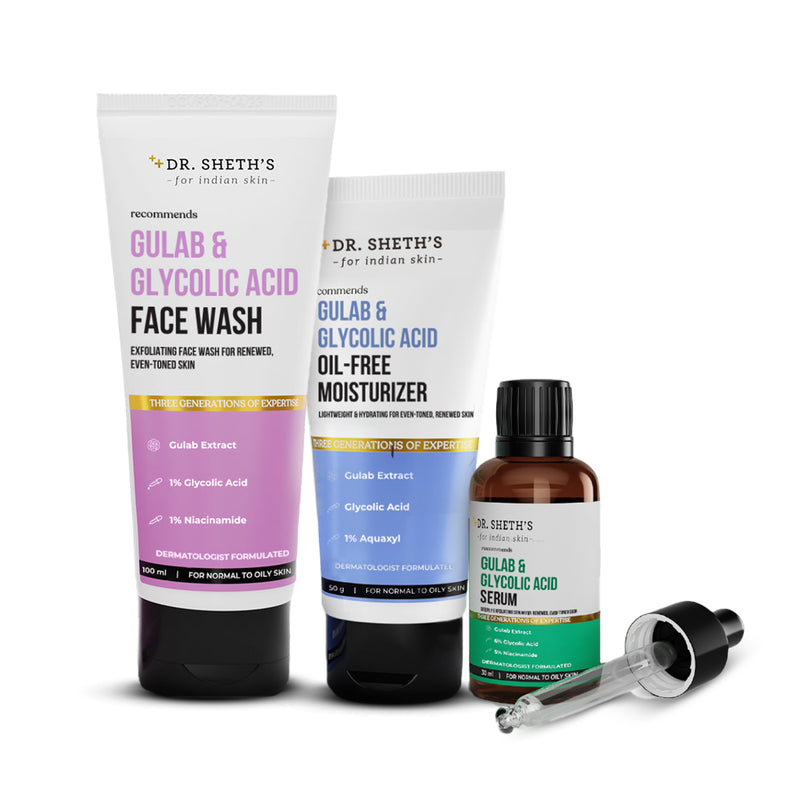 Gulab & Glycolic Acid Deep Exfoliation Kit