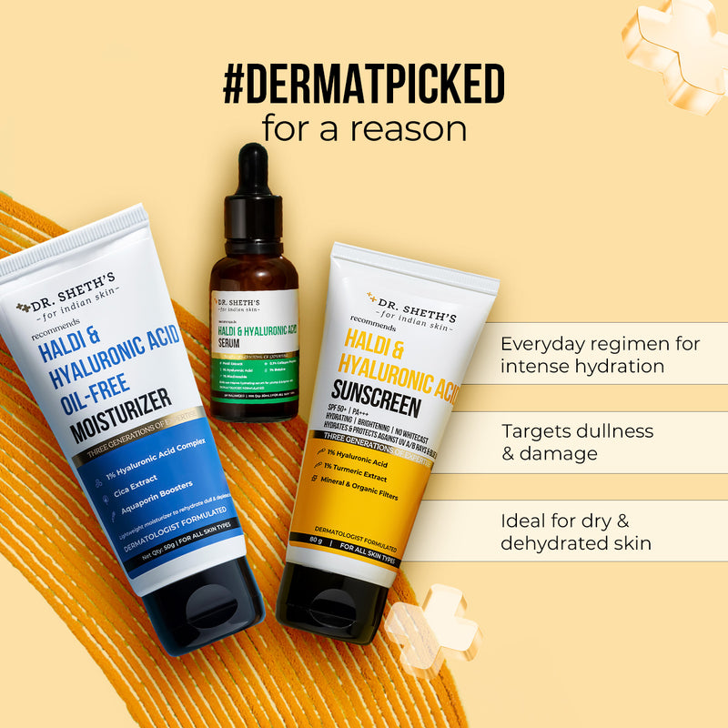 Haldi & Hyaluronic Acid Trio