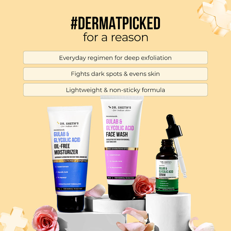 Gulab & Glycolic Acid Deep Exfoliation Kit