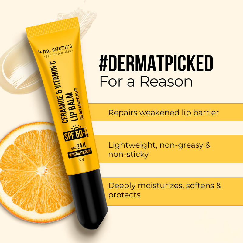 Ceramide & Vitamin C Lip Balm - 10g