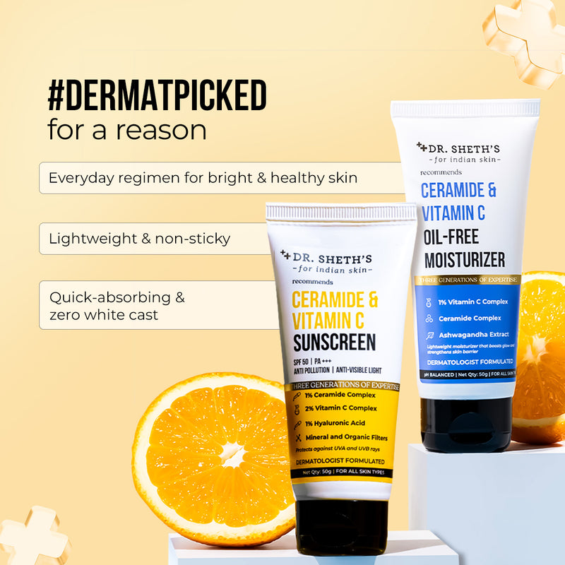 Ceramide & Vitamin C Moisturize & Protect Combo