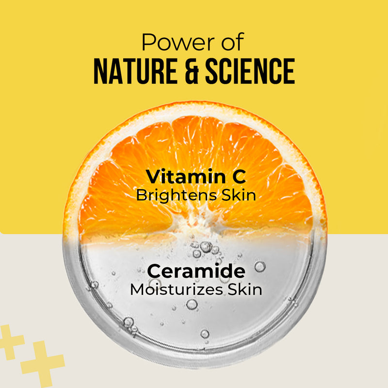 Ceramide & Vitamin C Sunscreen - 125gm In-Vivo Tested SPF 50+ PA ++++