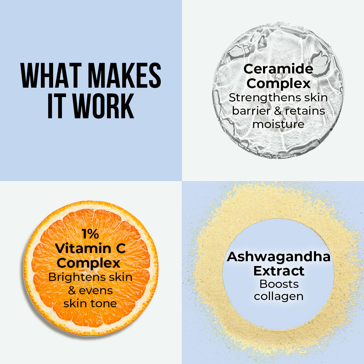 Ceramide & Vitamin C Brightening Oil-Free Moisturizer - 50g