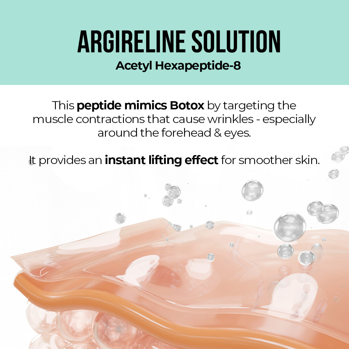 Argireline® Peptide & Copper Peptide B'tox Serum - 30ml