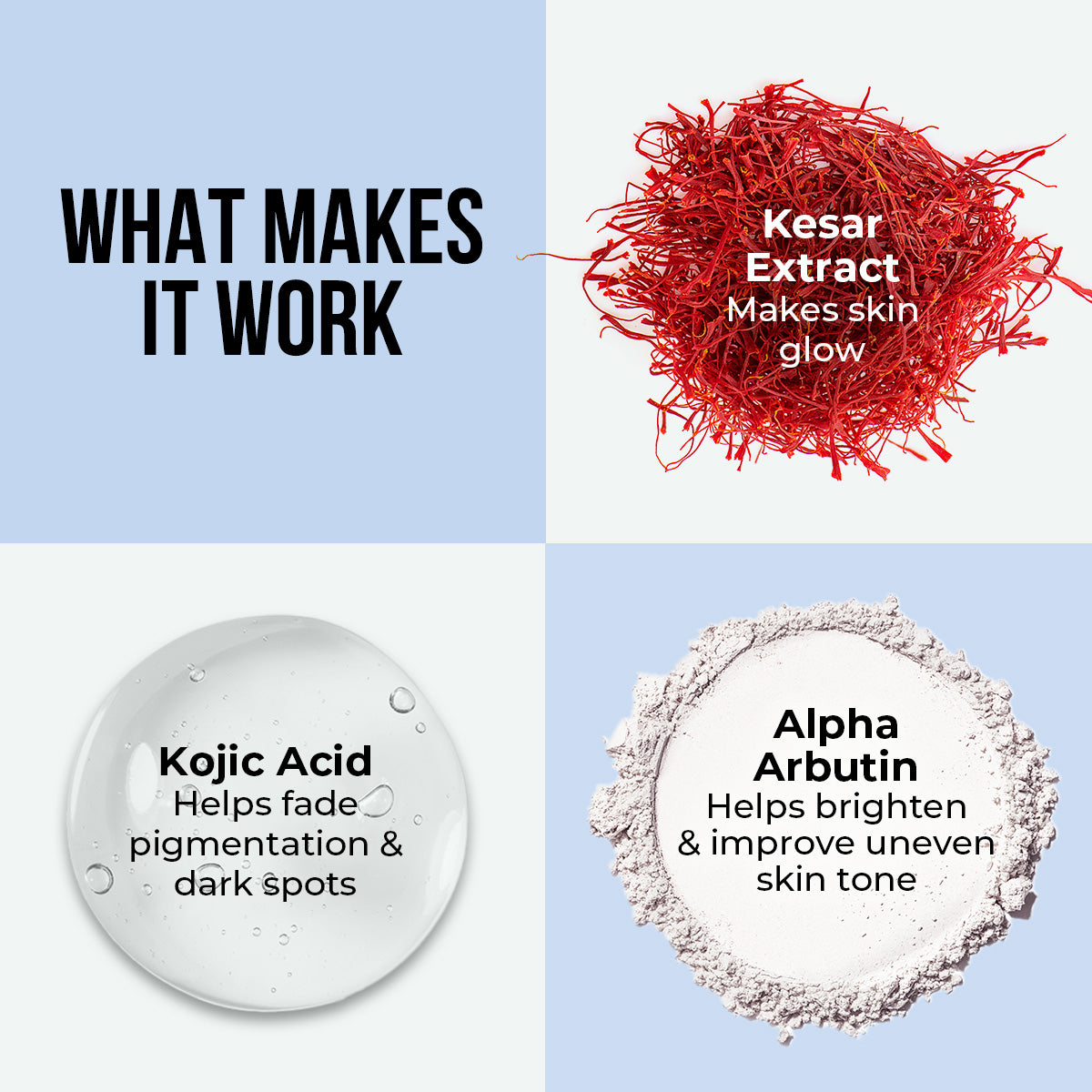 Kesar & Kojic Acid Oil Free Moisturizer - 100g