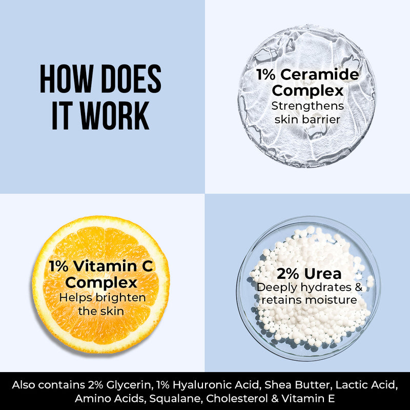 Ceramide & Vitamin C Moisturizing Cream - 50g