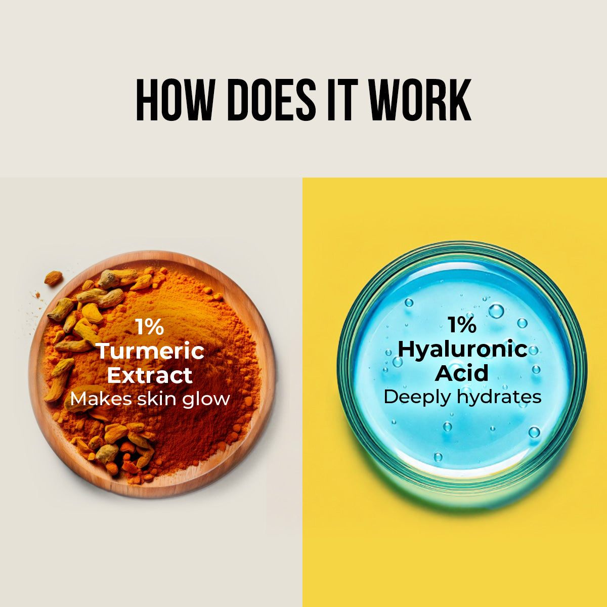 Haldi & Hyaluronic Acid Sunscreen - 50gm