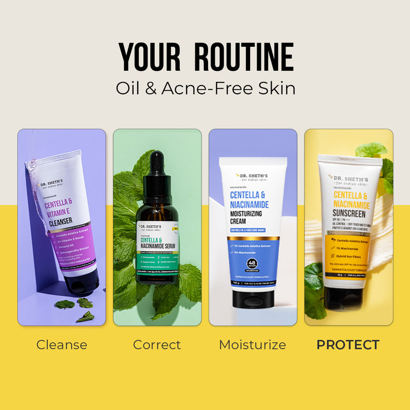 Centella & Niacinamide Oil & Acne Control Sunscreen - 50g