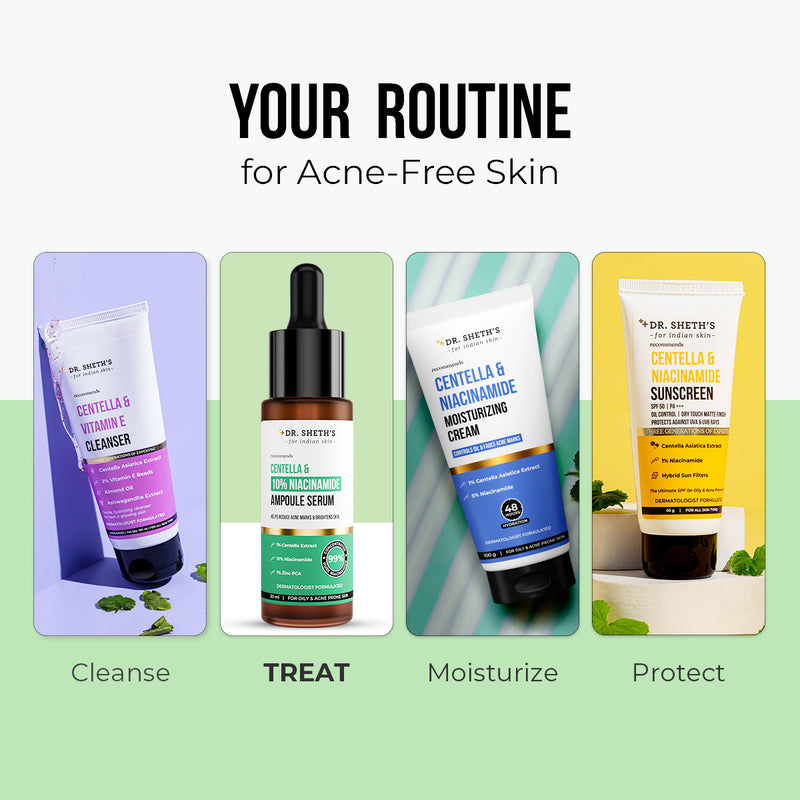 Centella & 10% Niacinamide Ampoule Serum - 30ml