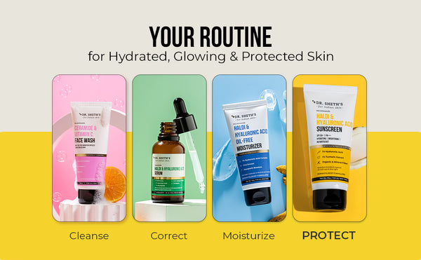 Haldi & Hyaluronic Acid Sunscreen - 80gm