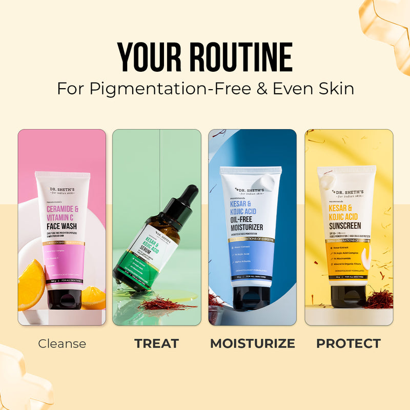 Kesar & Kojic Acid Anti-Pigmentation Trio
