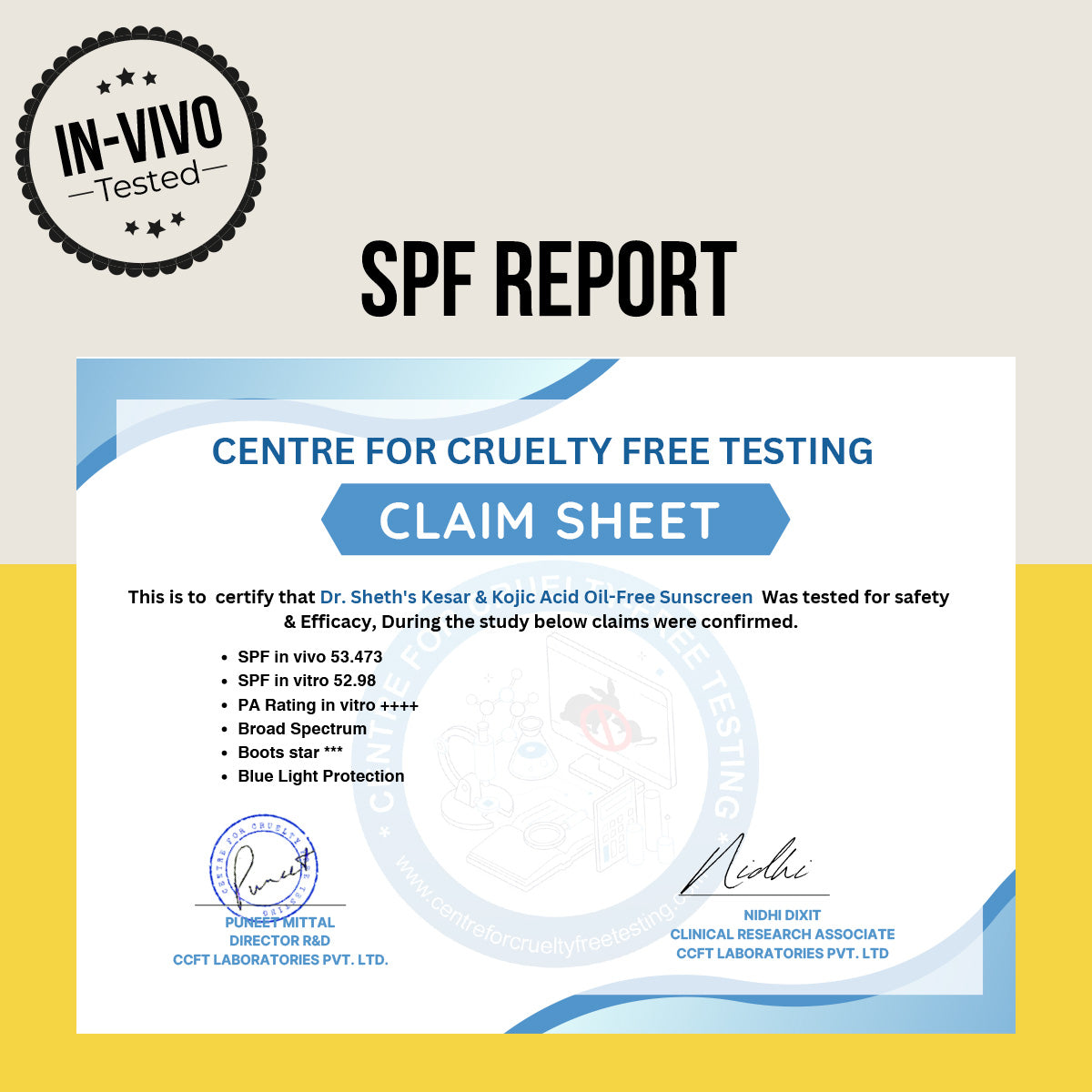 Kesar & Kojic Acid Oil Free Sunscreen - 30g (Pack of 2)