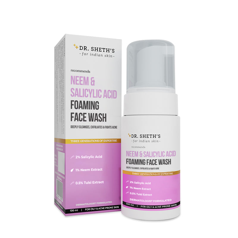 Neem & Salicylic Acid Foaming Face Wash - 100ml