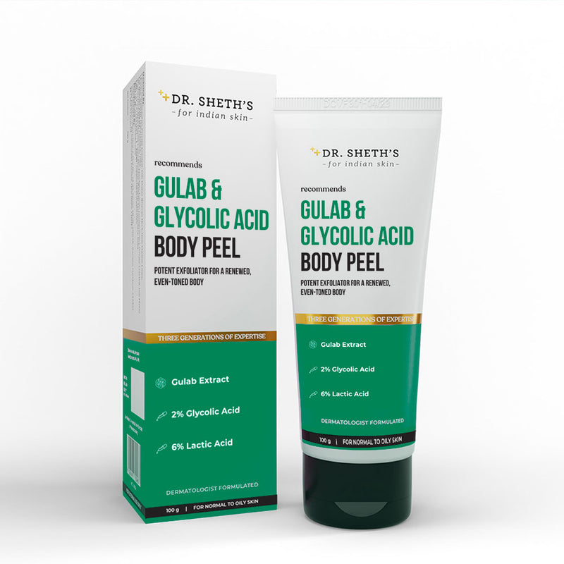 Gulab & Glycolic Acid Body Peel - 100g