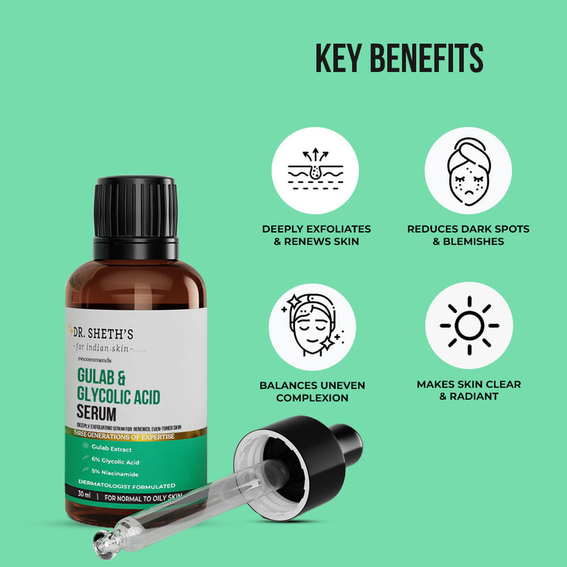 Gulab & Glycolic Acid Serum - 30ml