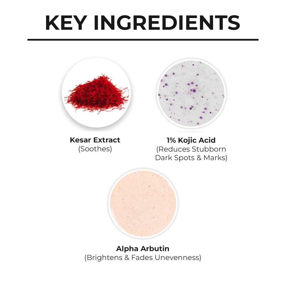 Kesar & Kojic Acid Oil Free Moisturizer - 50g – Dr Sheth's