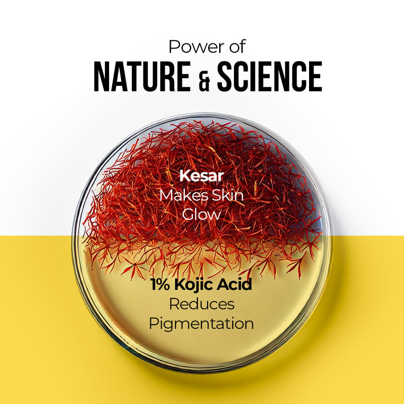 Kesar & Kojic Acid Sunscreen - 50 gm In-Vivo Tested SPF 50+ PA ++++