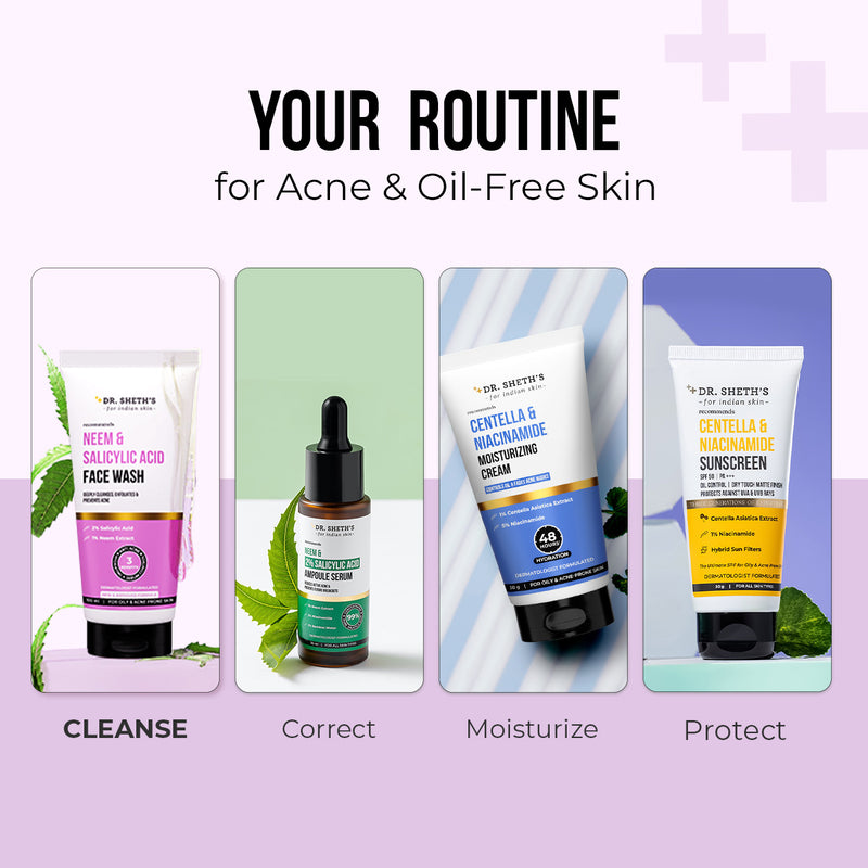 Neem & Salicylic Acid Face Wash - 100ml