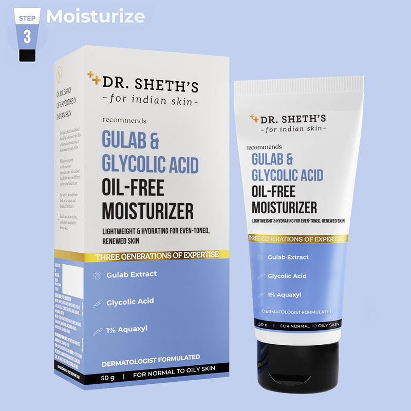 Gulab & Glycolic Acid Oil-Free Moisturizer-50g
